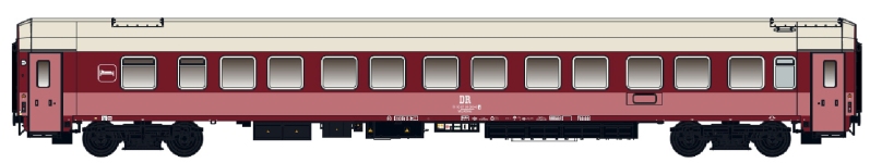 L.S. Models LS46227 - H0 - Schlafwagen WLABmz, DR, Ep. V